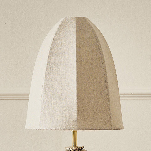 Edison Bi-Colour Brown & Oatmeal Table Lamp