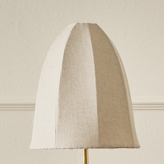 Swan Brown & White Table Lamp