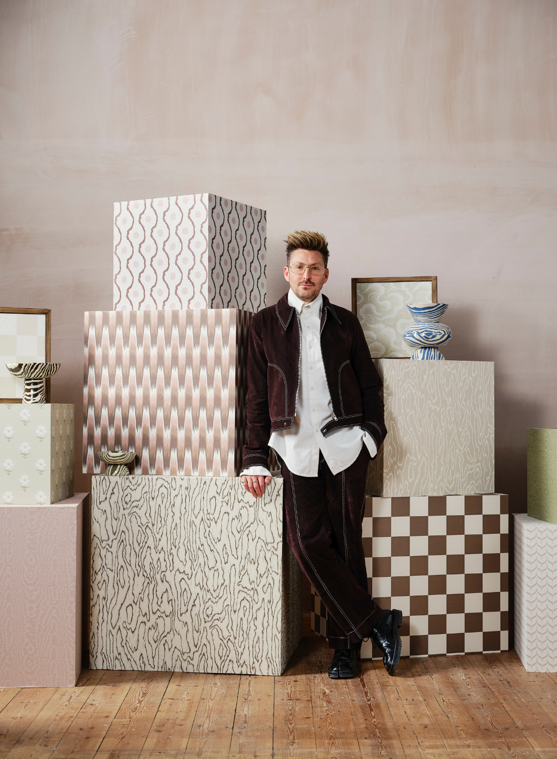 Henry Holland with Harlequin Wallpaper Selection