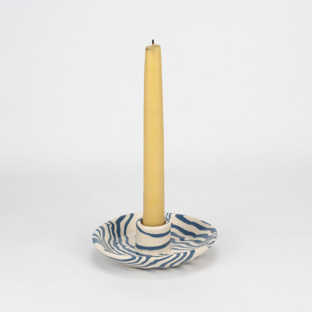 Blue & White Incense and Candle Holder