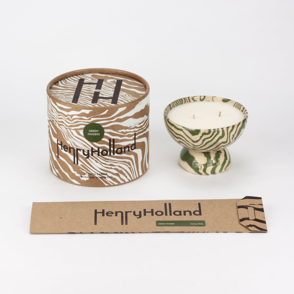 Green Fingers I Duo Candle & Incense Gift Set