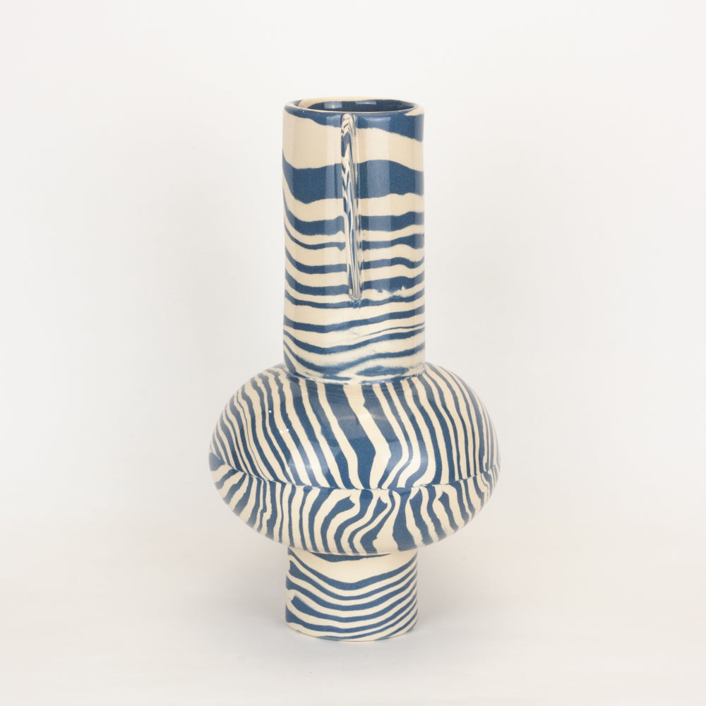 Blue & White Profumo Vase