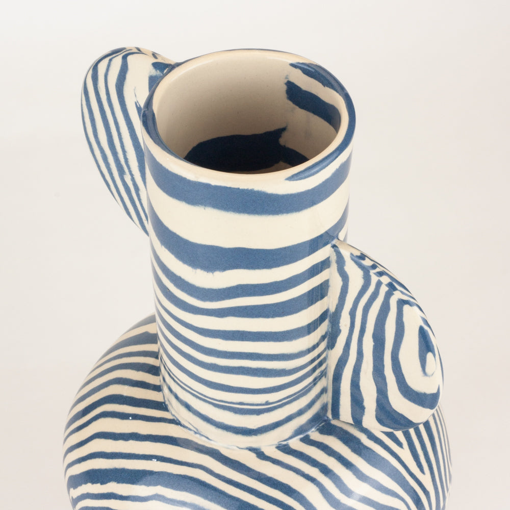 Blue & White Profumo Vase