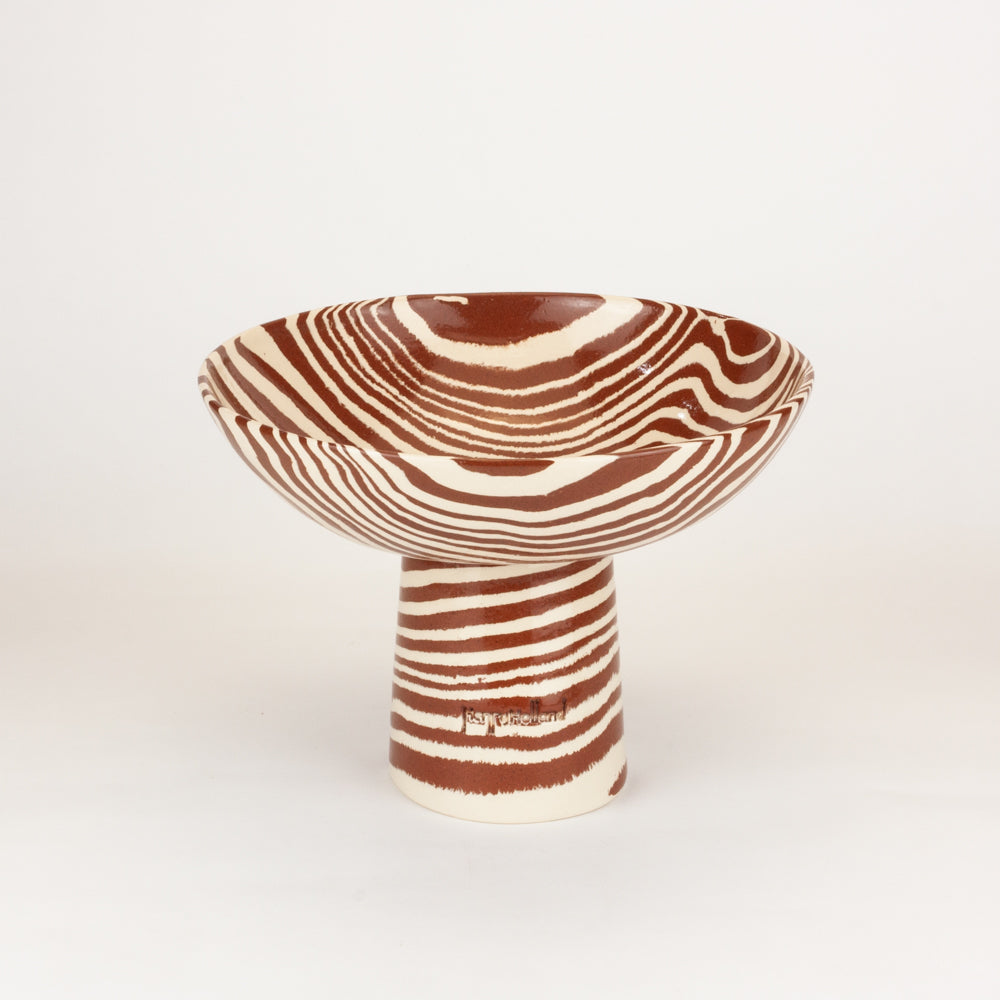 Terracotta & White Medium Chalice