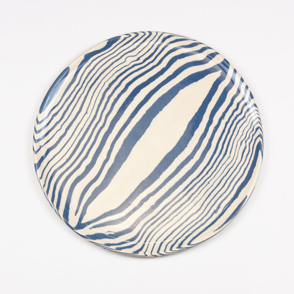 Blue & White Dinner Plate