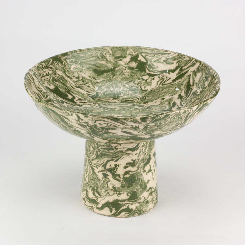 Green & White Galaxy Medium Chalice