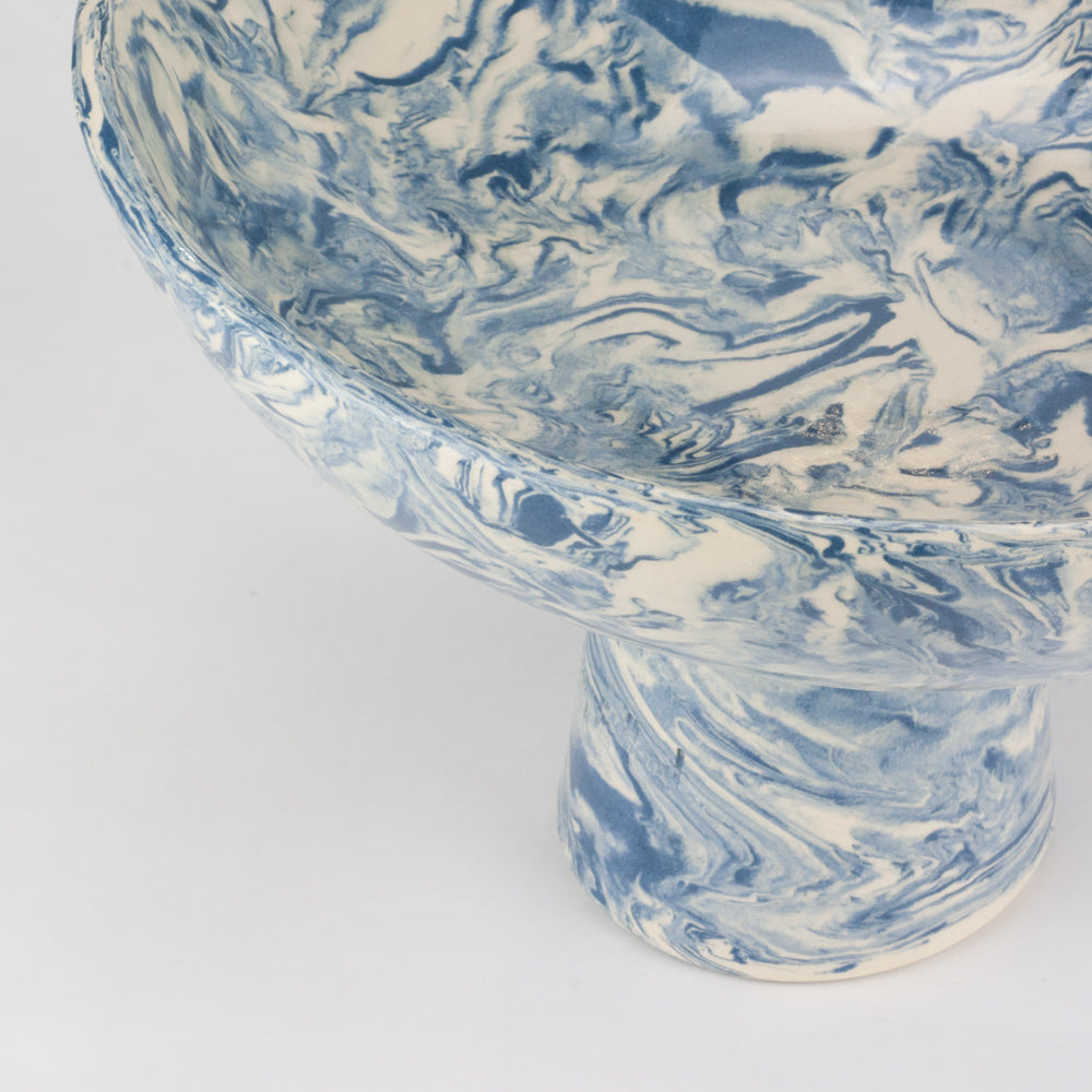 Blue & White Galaxy Extra Large Chalice