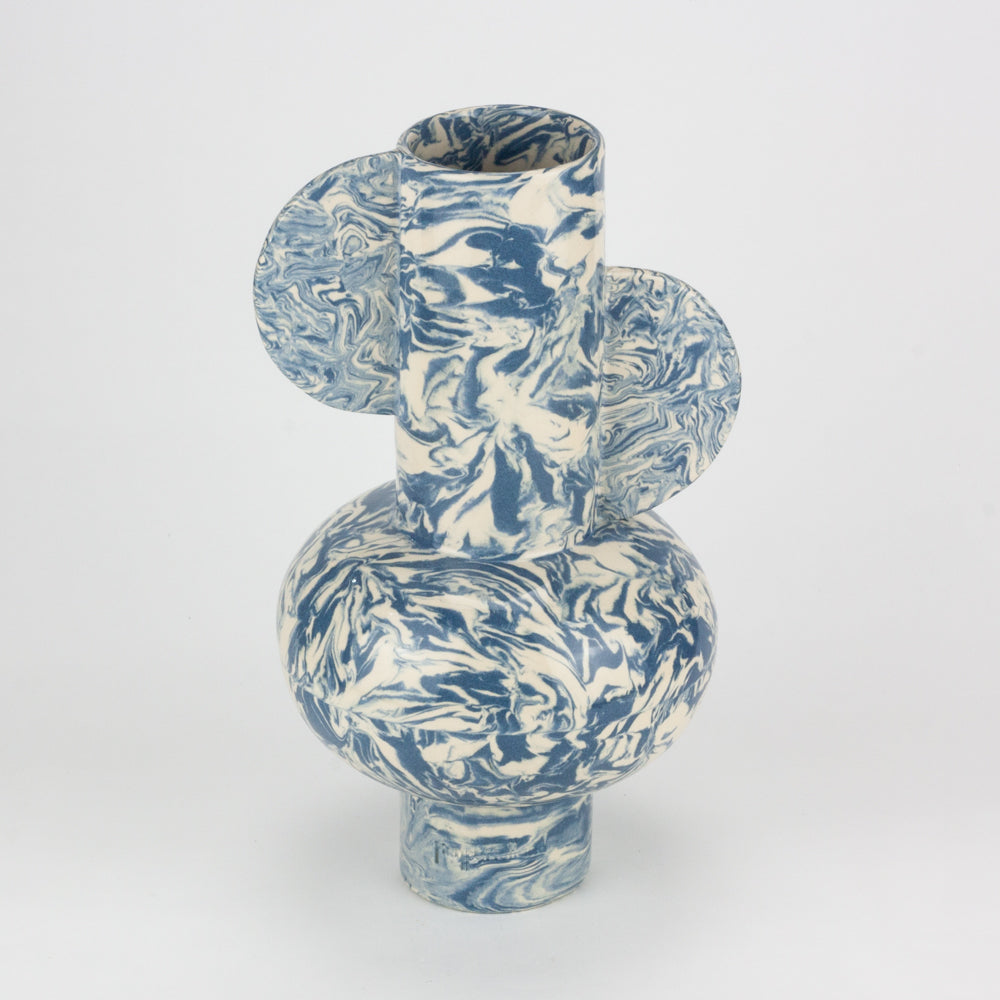 Blue & White Galaxy Profumo Vase