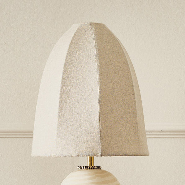 Swan Bi-Colour Brown & Oatmeal Table Lamp